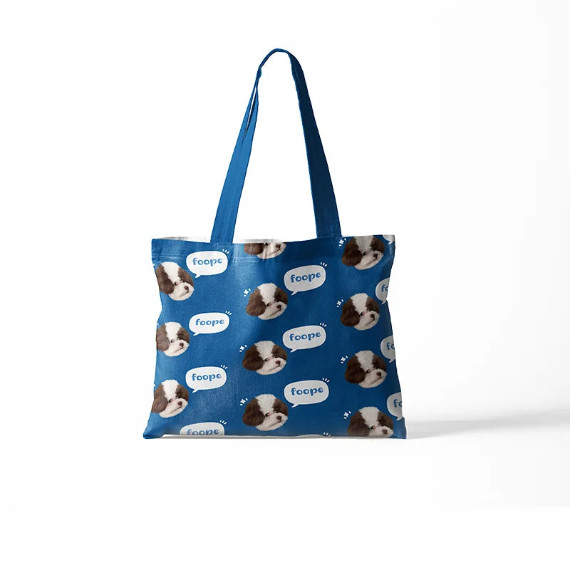 Custom Pet Simple Canvas Bags - Dialogue