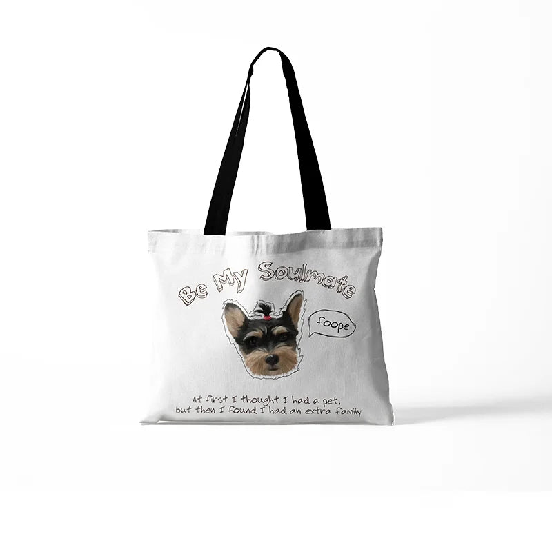 Custom Pet Simple Canvas Bags - Graffiti
