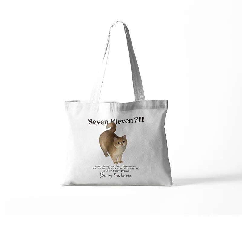Custom Pet Simple Canvas Bags - Simple letters