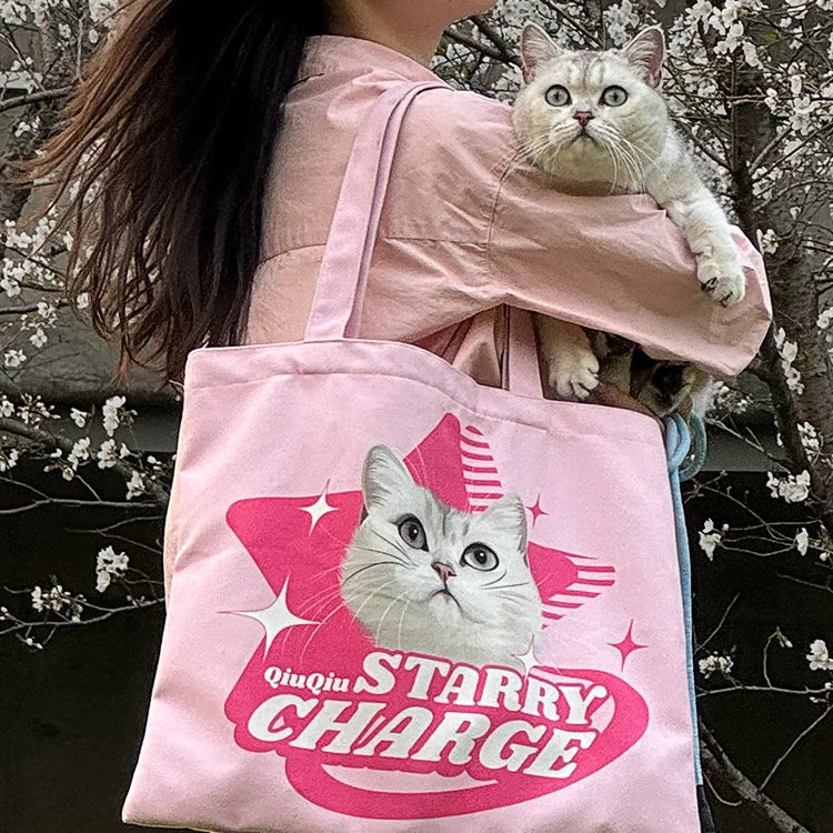 Custom Pet Simple Canvas Bags