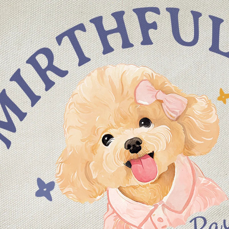 Custom Pet Tote Bag - Thick Cotton