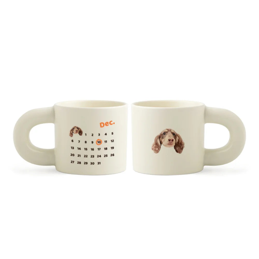 Personalized Pet Ceramic Mug (Birthday Date)