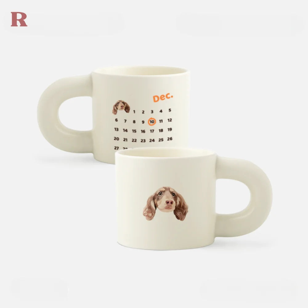 Personalized Pet Ceramic Mug (Birthday Date)