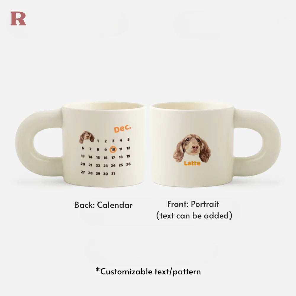 Personalized Pet Ceramic Mug (Birthday Date)