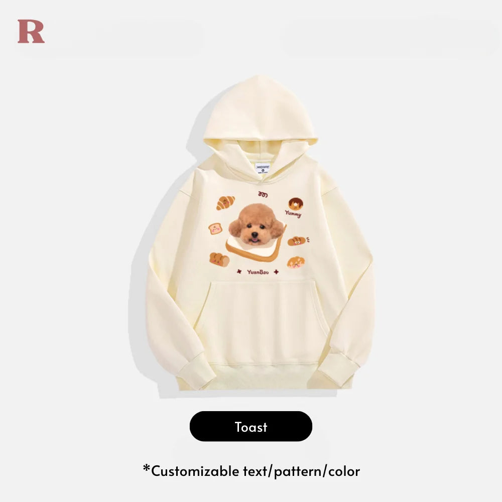 Personalized Pet Photo Hoodie - Thick