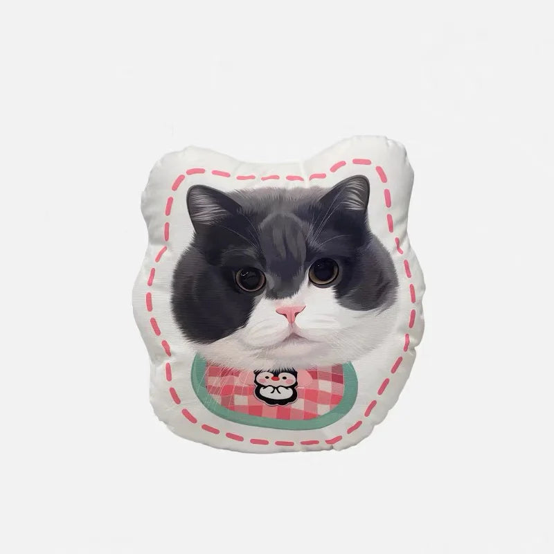 Personalized Pet Portrait Pillow