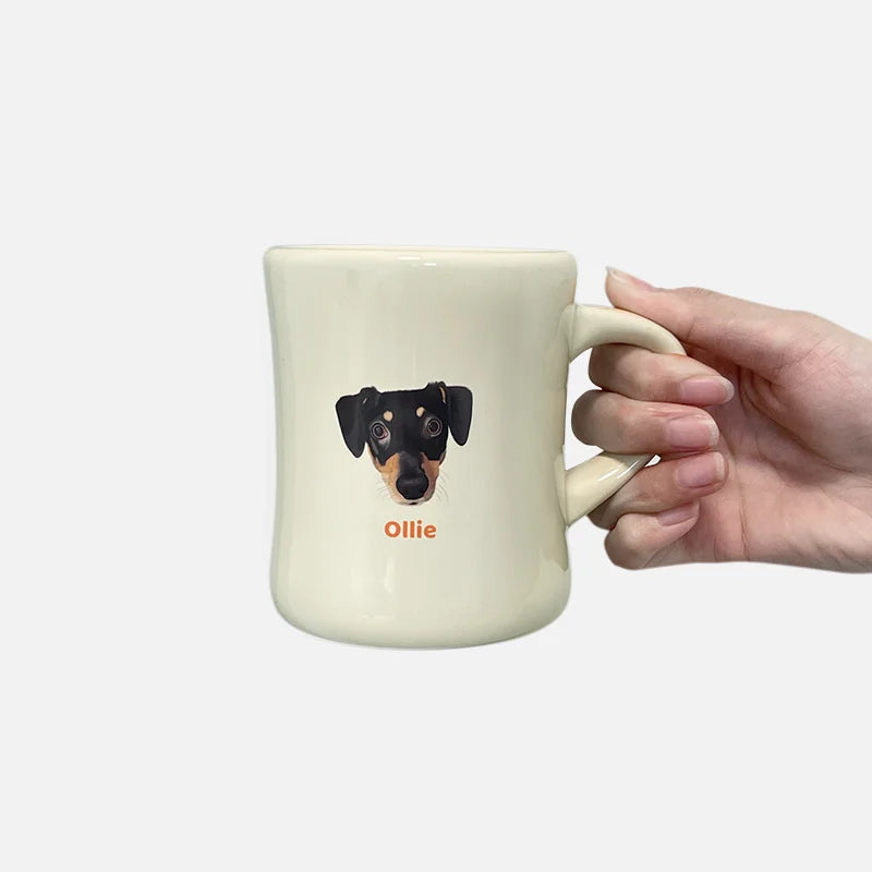 Personalized Pet Waist-cinching Mug