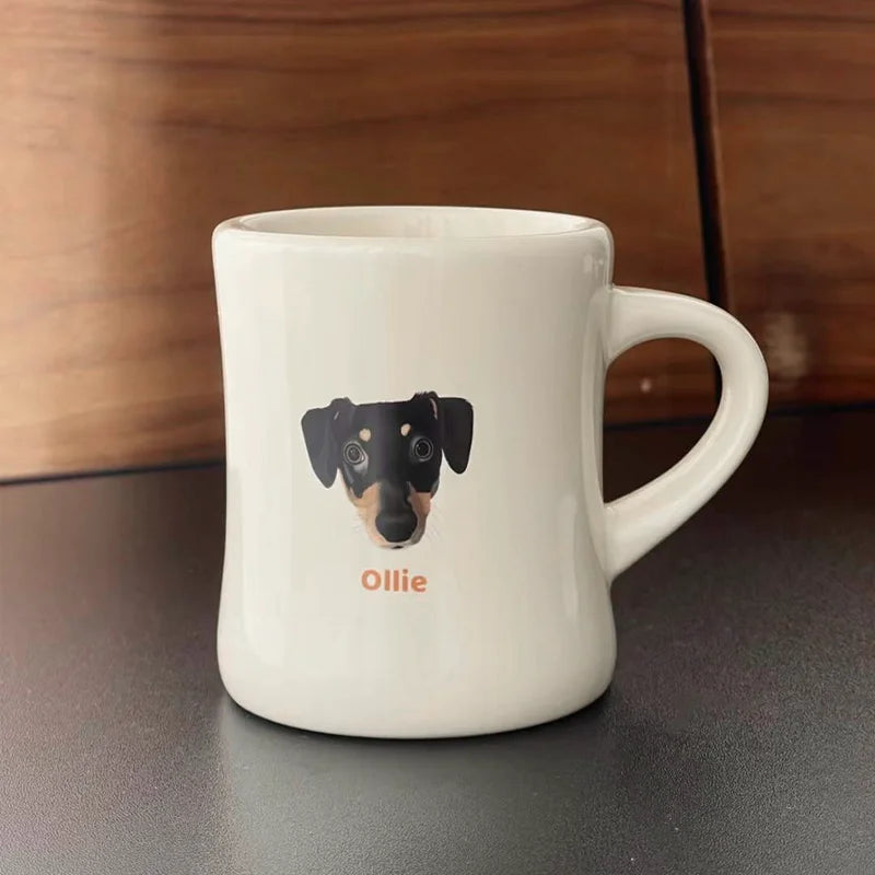 Personalized Pet Waist-cinching Mug